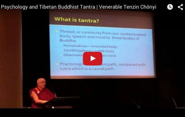 Psychology and Tibetan Buddhist Tantra