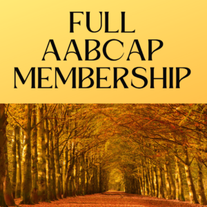 $190 Full AABCAP Membership (pro-rata)